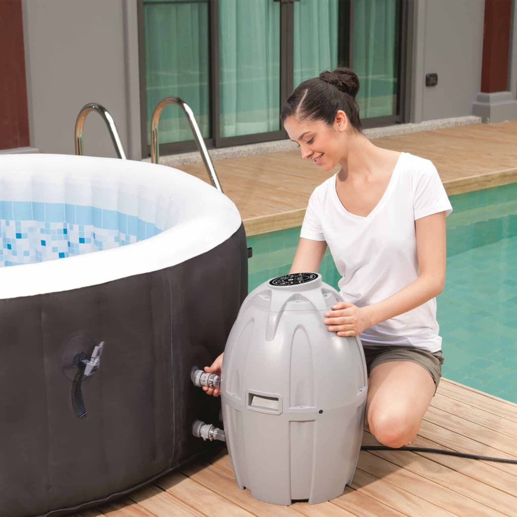 Bestway Bañera de hidromasaje hinchable Miami Air Jet serie Lay-Z-Spa