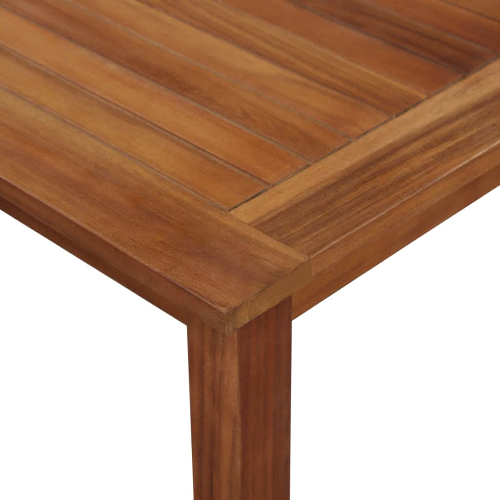 vidaXL Mesa de jardín madera maciza de acacia 150x90x74 cm