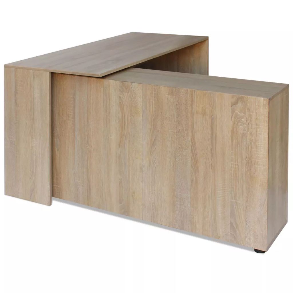 vidaXL Mesa de comedor color roble 140x80x75 cm