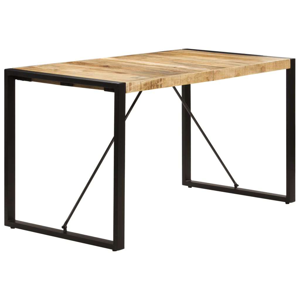 vidaXL Mesa de comedor madera maciza de mango 140x70x75 cm