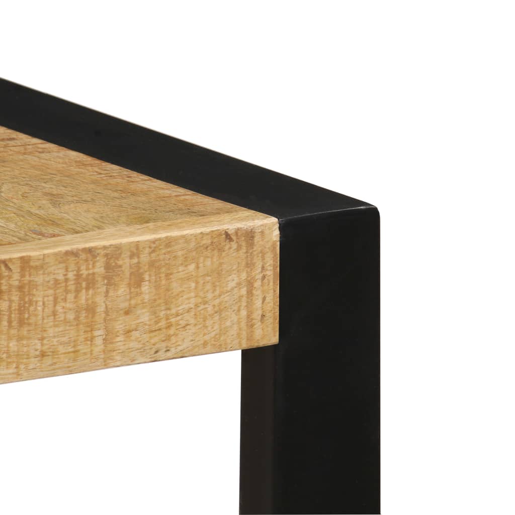 vidaXL Mesa de comedor madera maciza de mango 140x70x75 cm