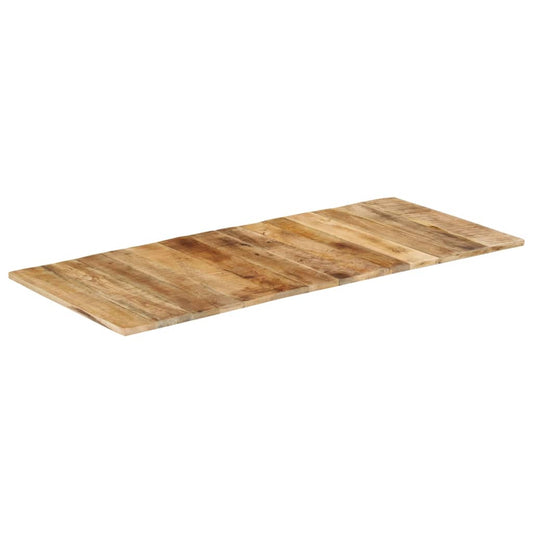 vidaXL Tablero de mesa madera maciza de mango 15-16 mm 140x60 cm