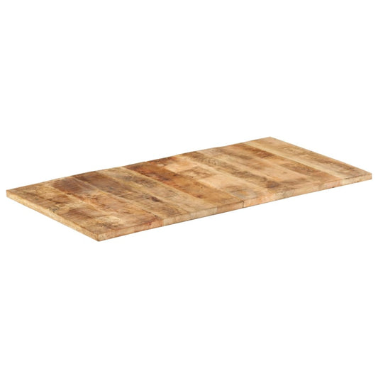 vidaXL Tablero de mesa madera maciza de mango 25-27 mm 120x60 cm