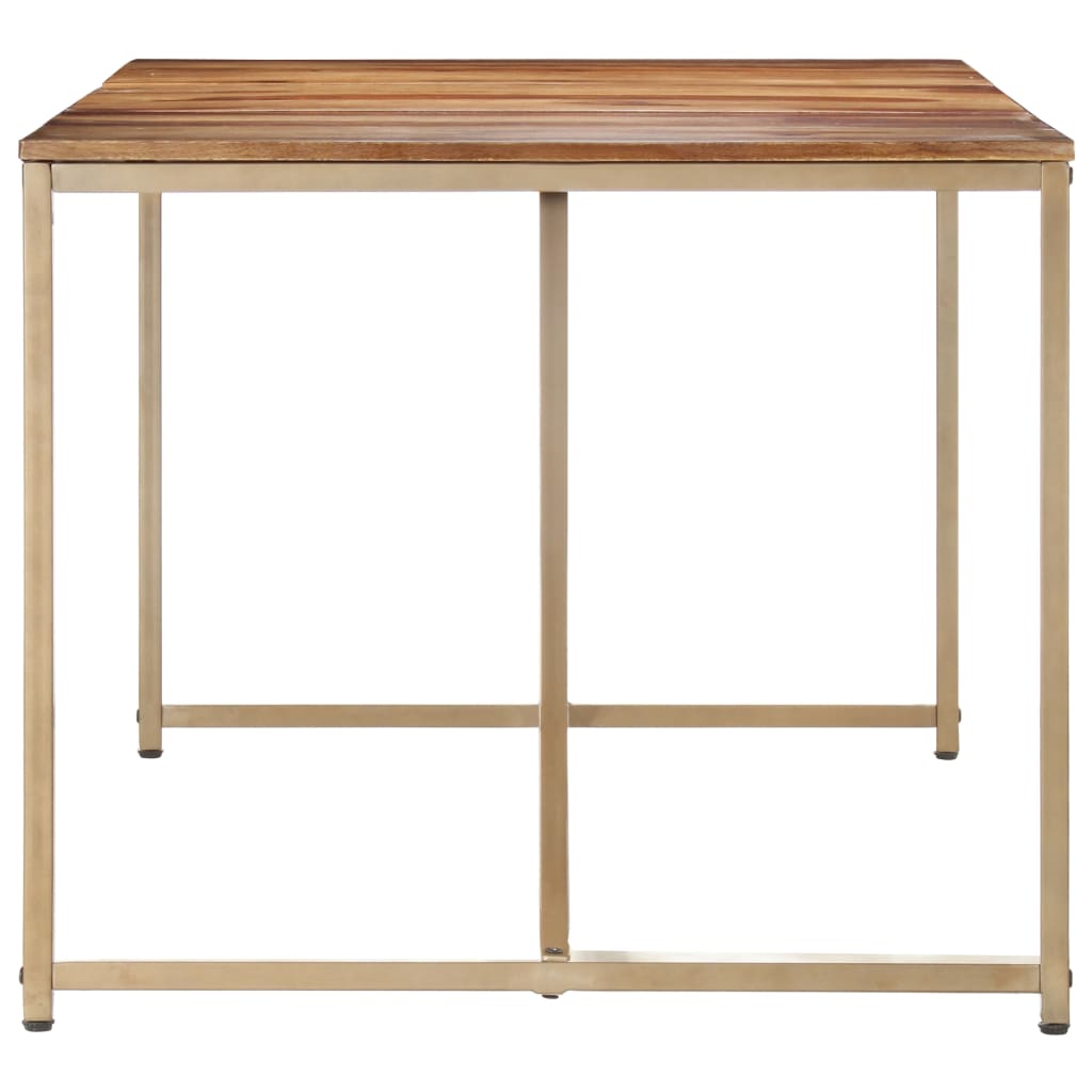 vidaXL Mesa de comedor madera maciza 180x90x76 cm