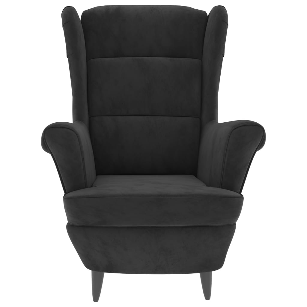 vidaXL Sillón de terciopelo gris oscuro