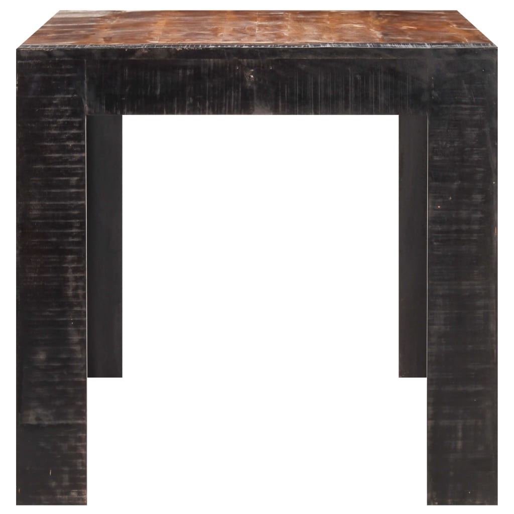 vidaXL Mesa de comedor de madera maciza de mango 160x80x76 cm