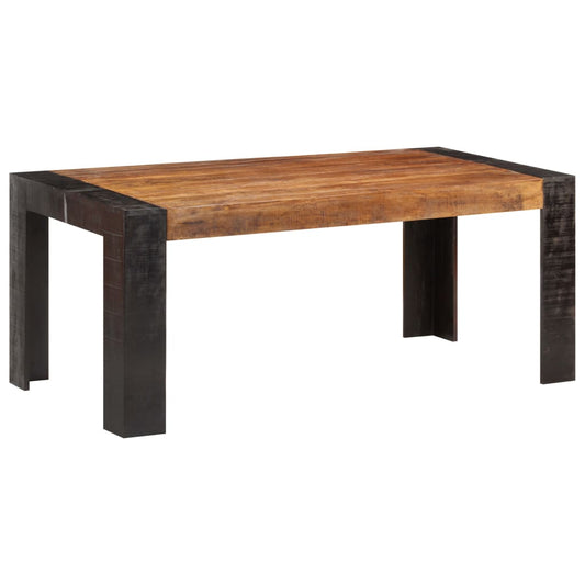 vidaXL Mesa de comedor de madera maciza de mango 180x90x76 cm