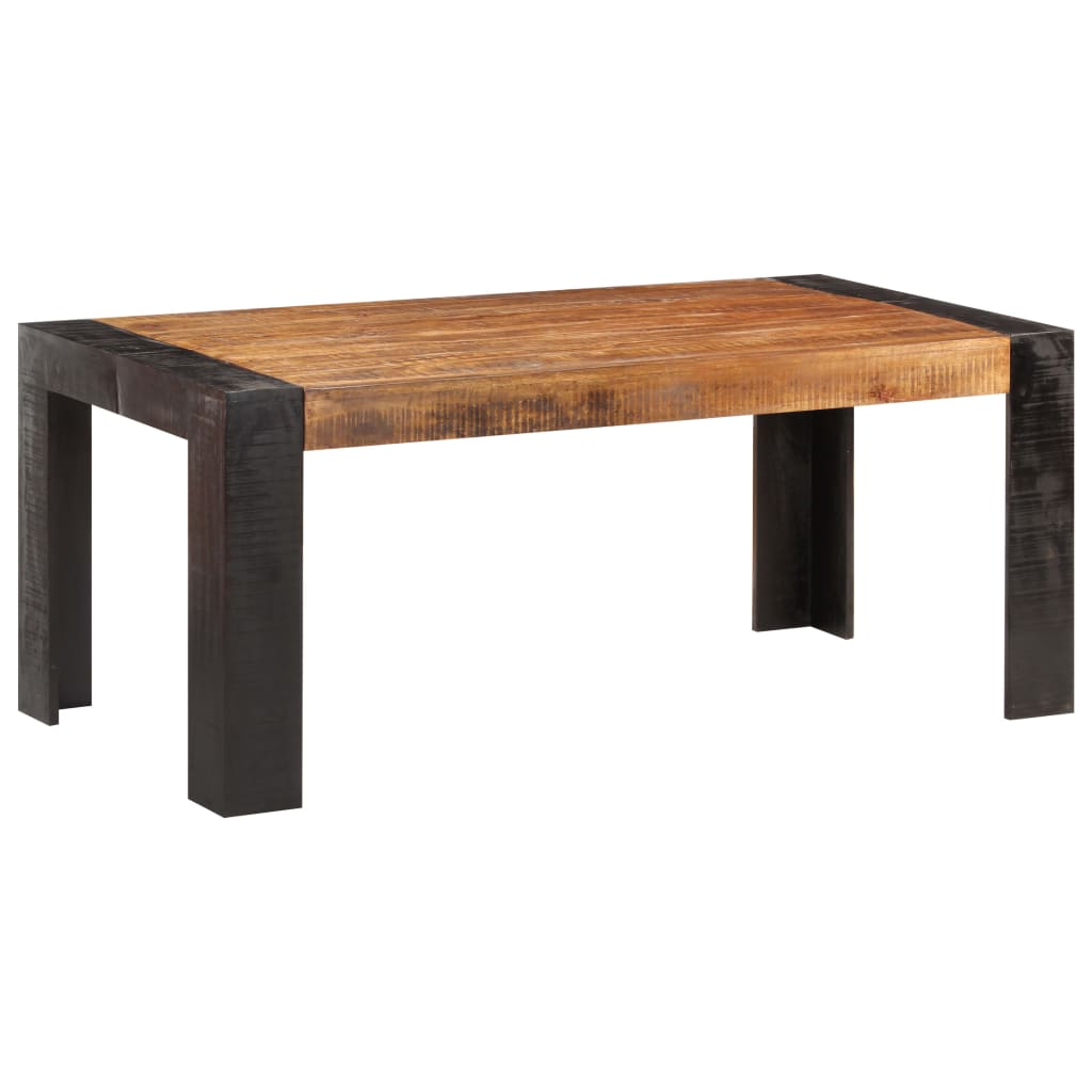 vidaXL Mesa de comedor de madera maciza de mango 180x90x76 cm