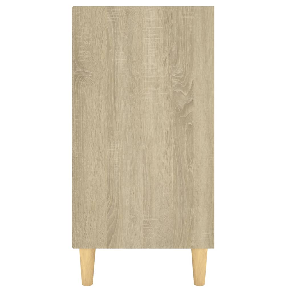 vidaXL Aparador de madera contrachapada roble Sonoma 103,5x35x70 cm