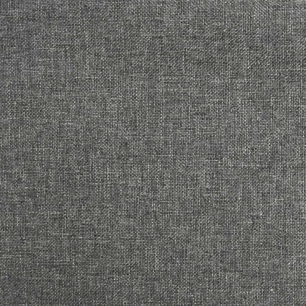 vidaXL Sillón de masaje elevable tela gris oscuro