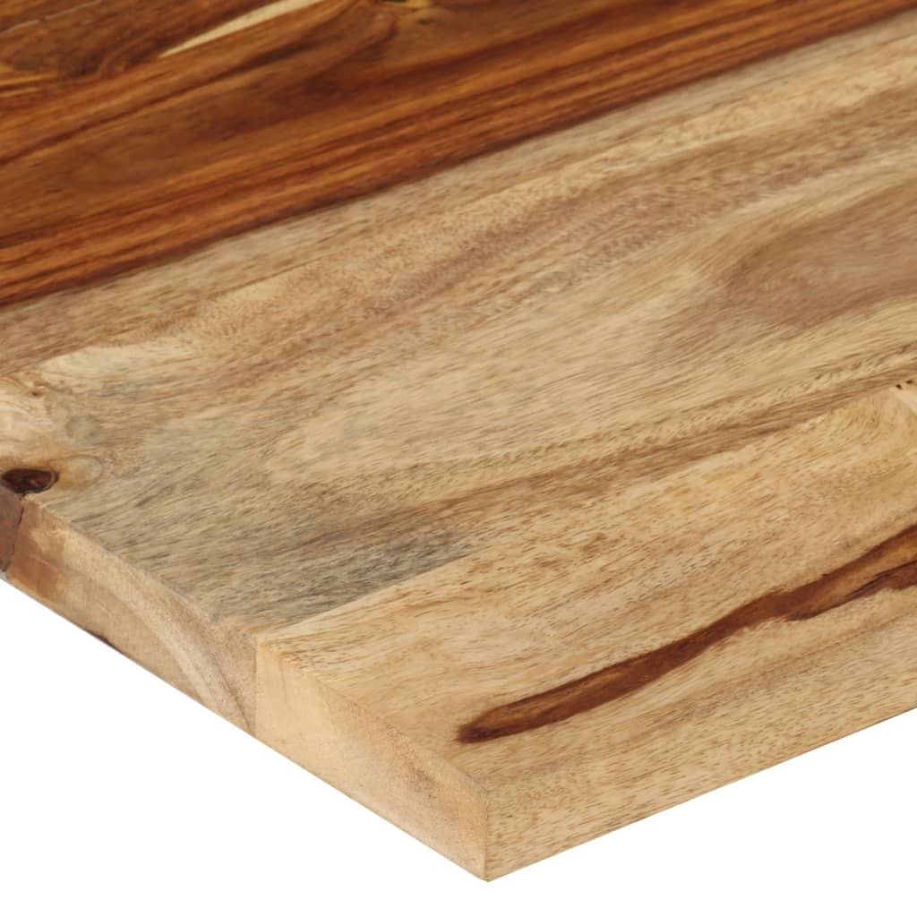 vidaXL Tablero de mesa madera maciza de acacia 120x60x(2,5-2,7) cm