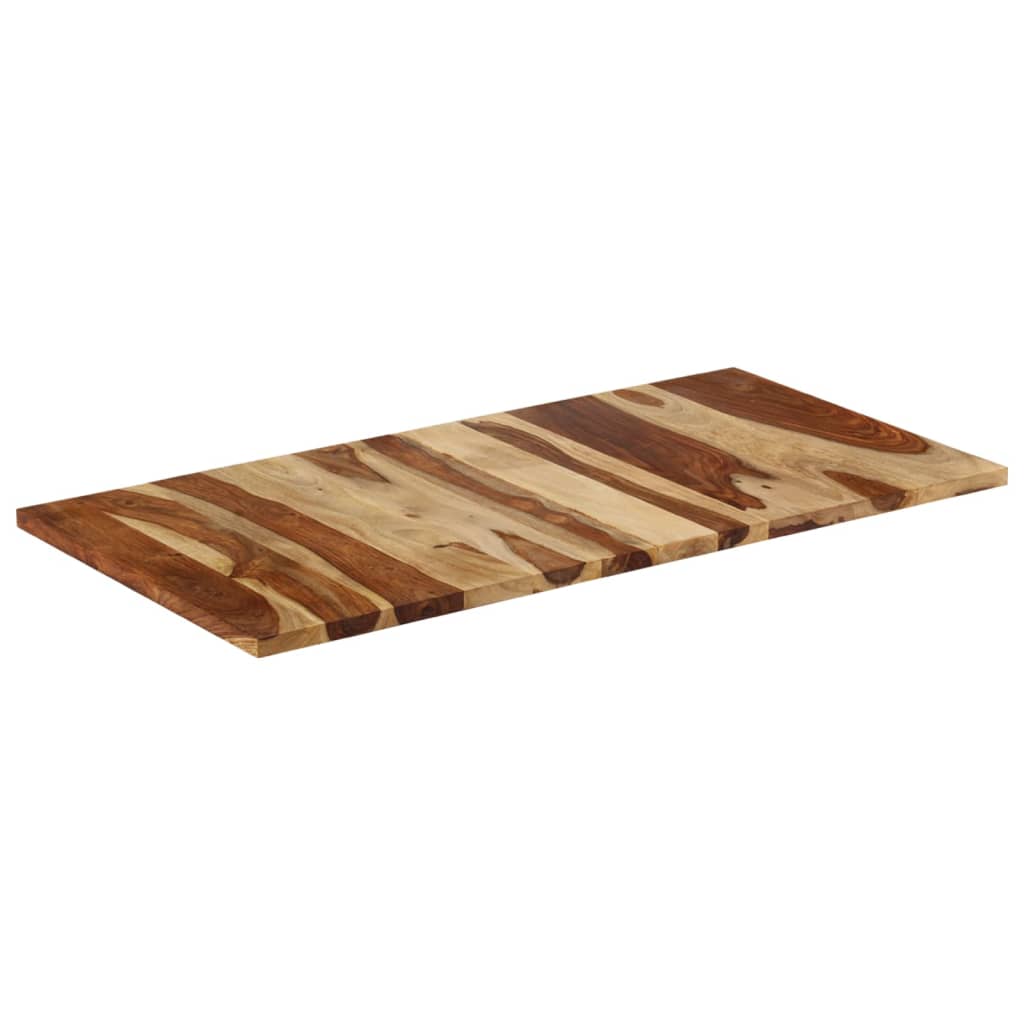 vidaXL Tablero de mesa madera maciza de acacia 120x60x(2,5-2,7) cm