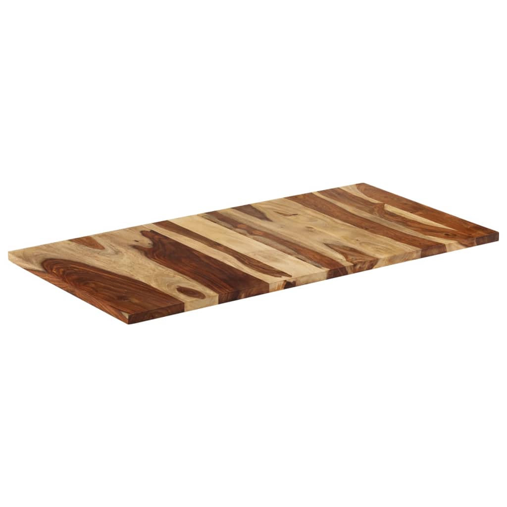 vidaXL Tablero de mesa madera maciza de acacia 120x60x(2,5-2,7) cm