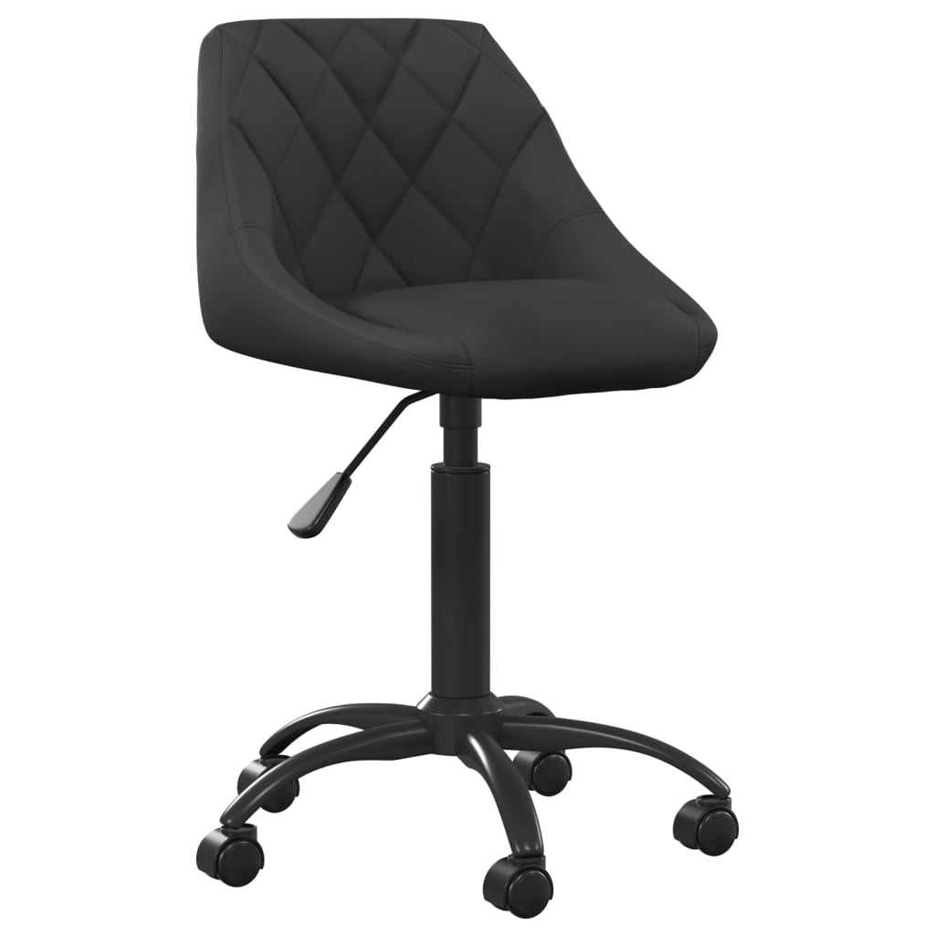 vidaXL Silla de comedor de terciopelo negro