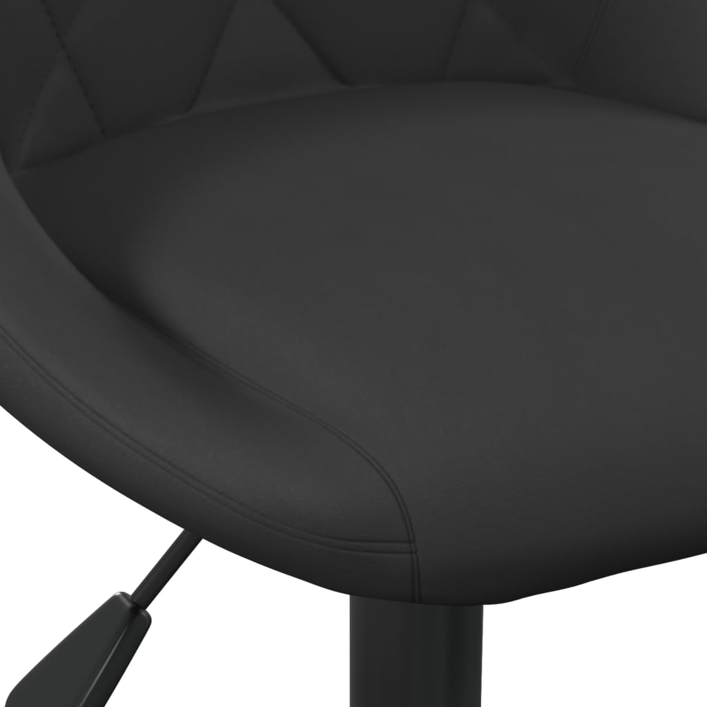 vidaXL Silla de comedor de terciopelo negro