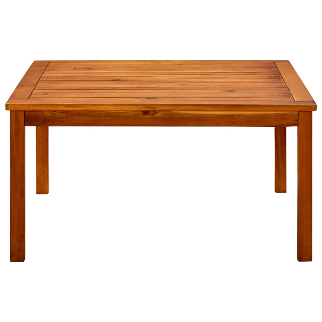 vidaXL Mesa de centro de jardín madera maciza de acacia 85x85x45 cm