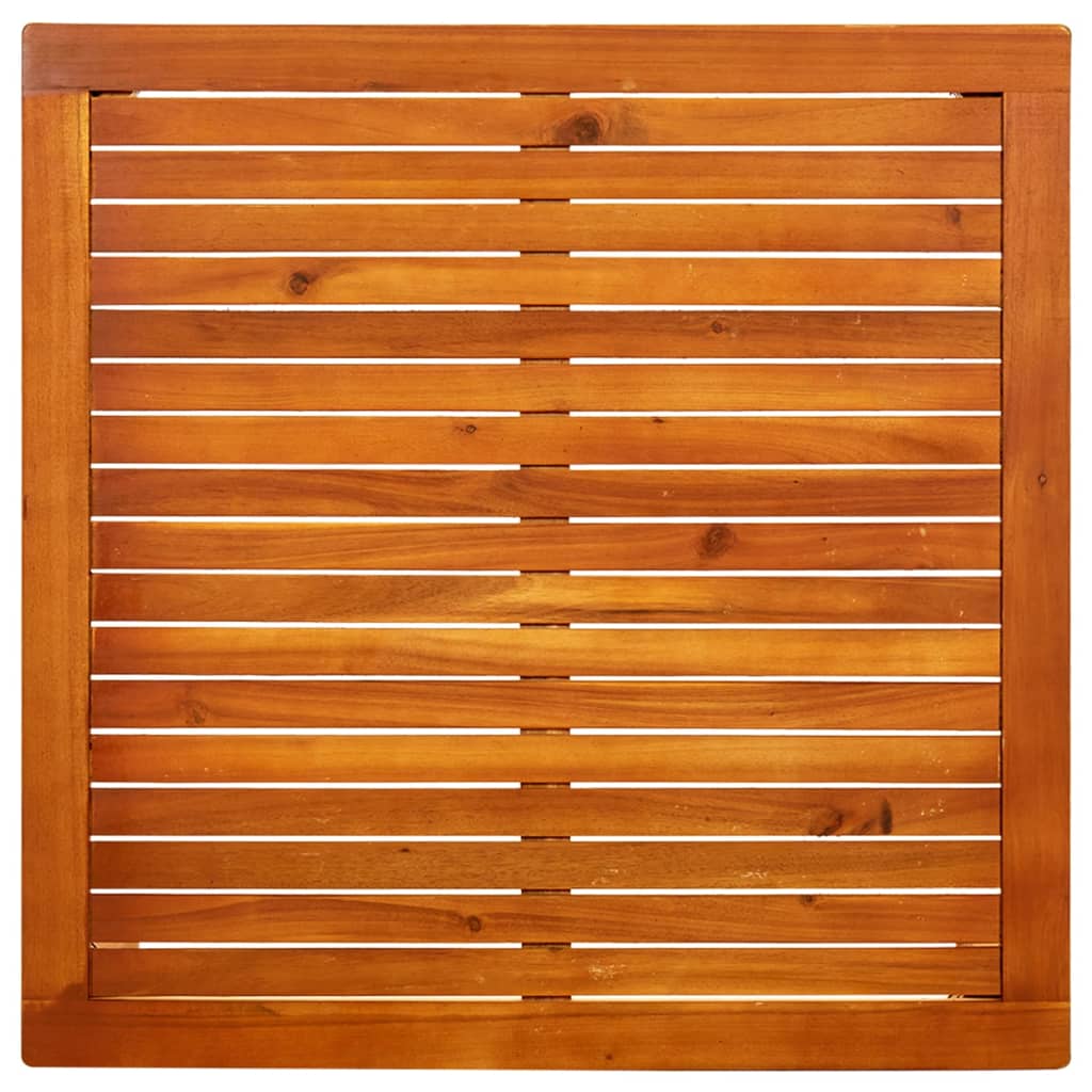 vidaXL Mesa de centro de jardín madera maciza de acacia 85x85x45 cm