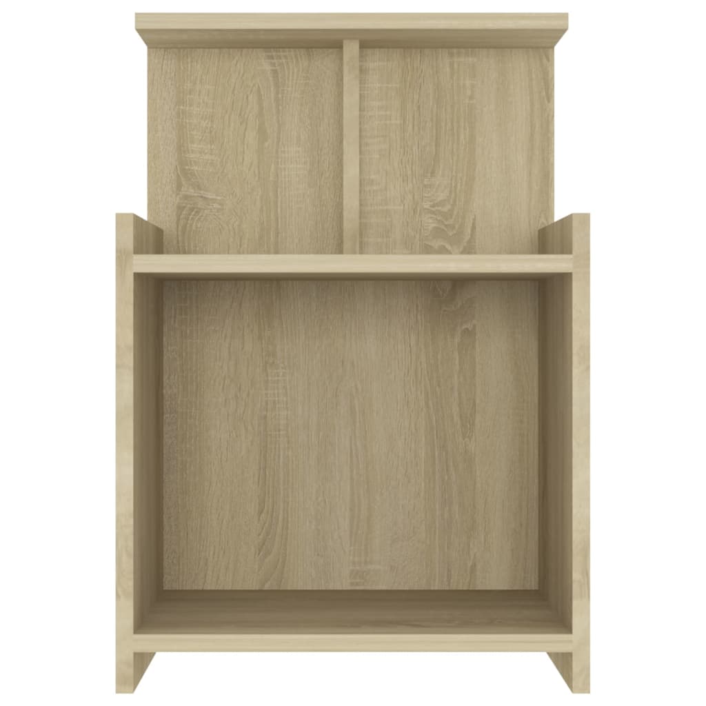 vidaXL Mesita de noche madera contrachapada roble Sonoma 40x35x60 cm