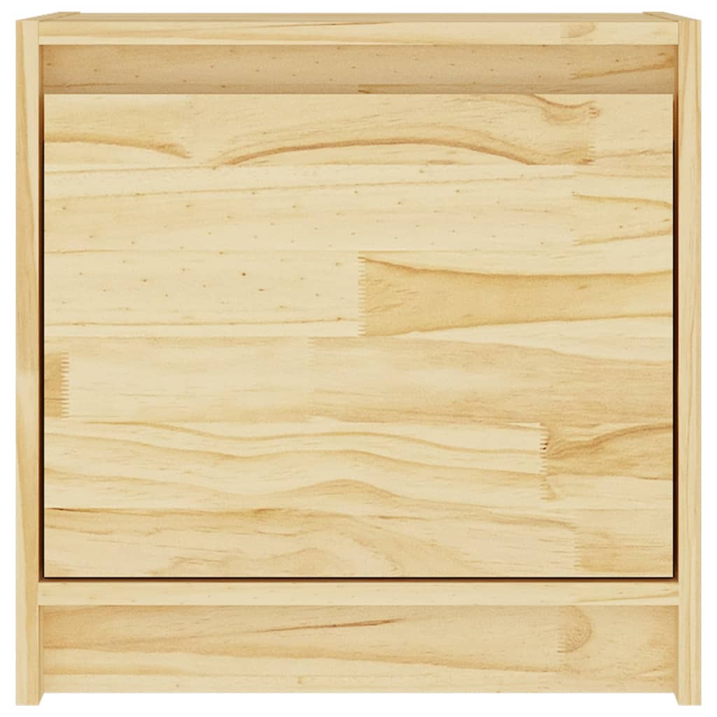 vidaXL Mesitas de noche 2 uds madera maciza de pino 40x30,5x40 cm