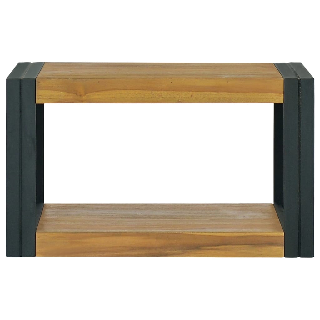 vidaXL Armario de baño madera maciza de teca 60x45x35 cm