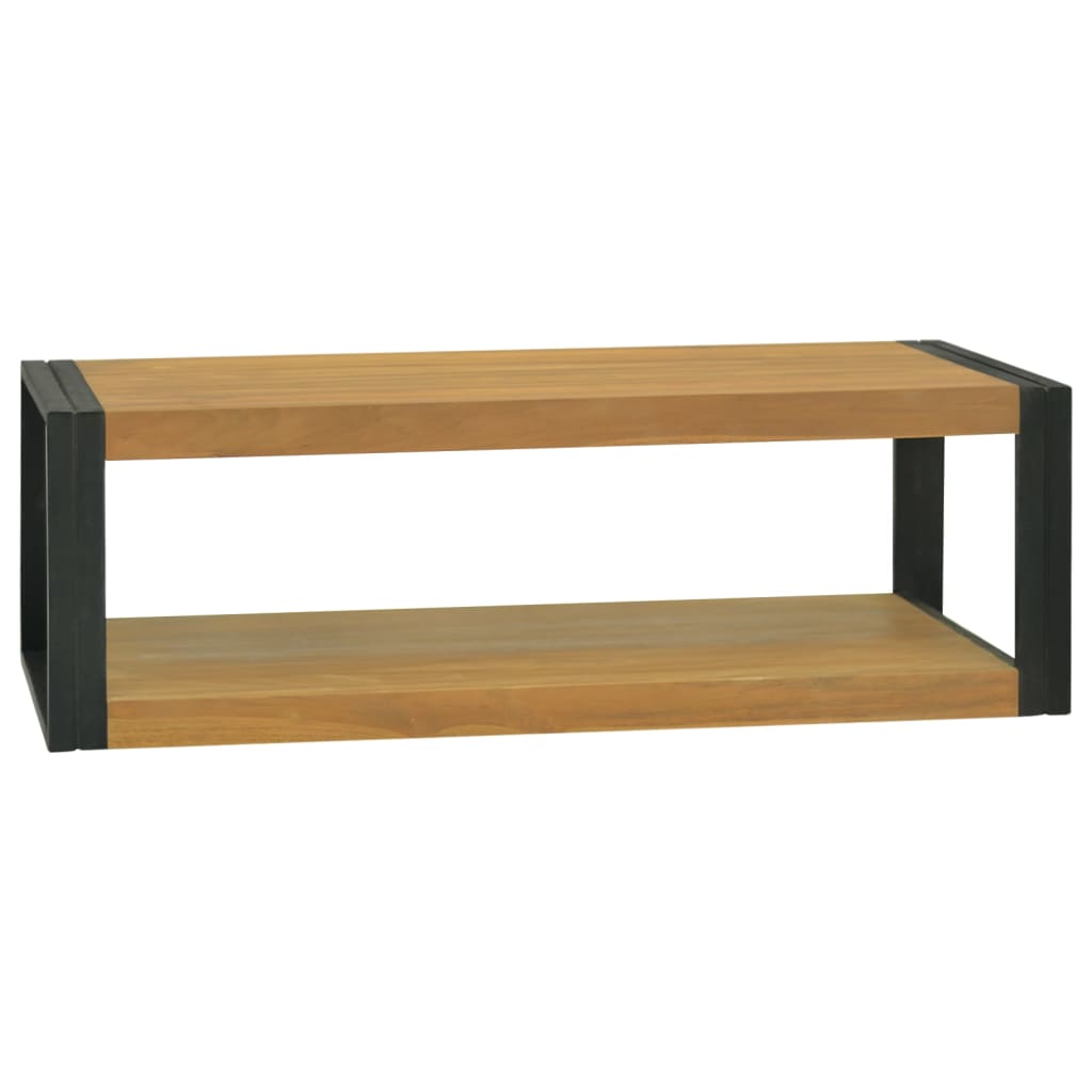 vidaXL Armario de baño madera maciza de teca 120x45x35 cm