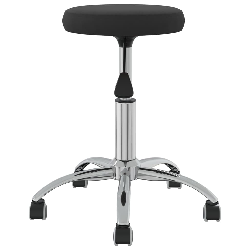 vidaXL Silla de comedor de terciopelo negro