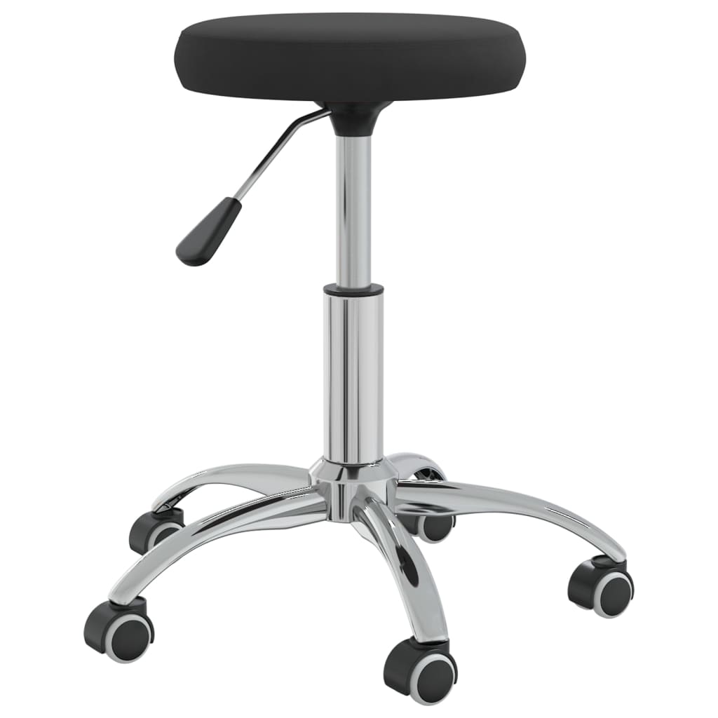 vidaXL Silla de comedor de terciopelo negro