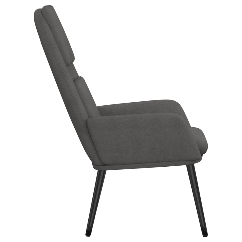 vidaXL Sillón de relax de tela gris claro