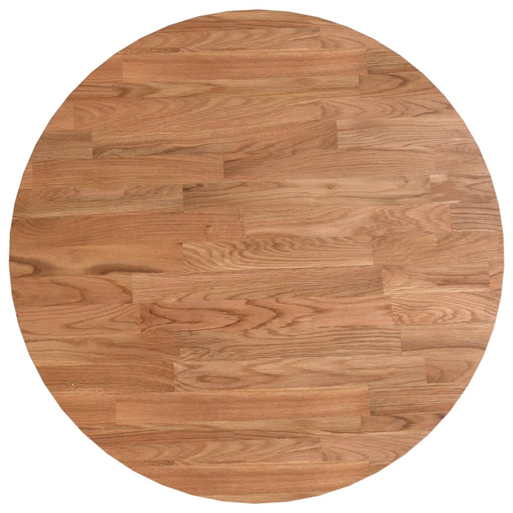 vidaXL Tablero de mesa redonda madera roble marrón claro Ø40x1,5 cm