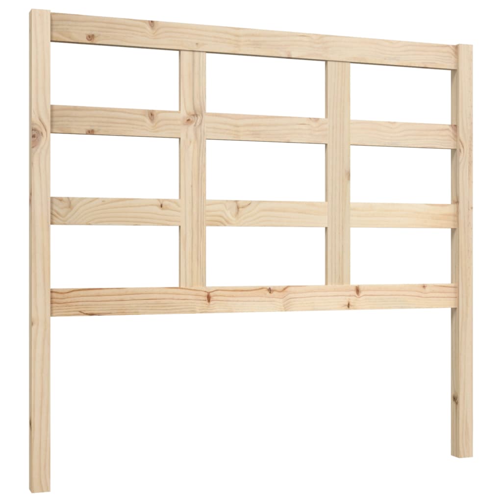 vidaXL Cabecero de cama madera maciza de pino 105,5x4x100 cm