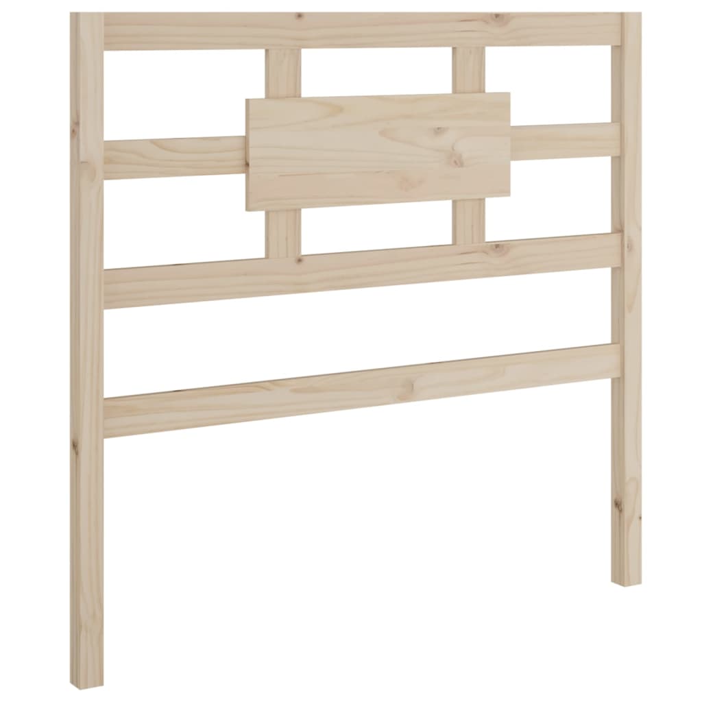 vidaXL Cabecero de cama madera maciza de pino 95,5x4x100 cm