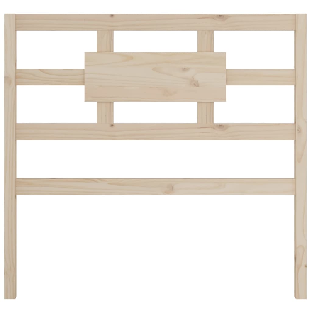 vidaXL Cabecero de cama madera maciza de pino 95,5x4x100 cm