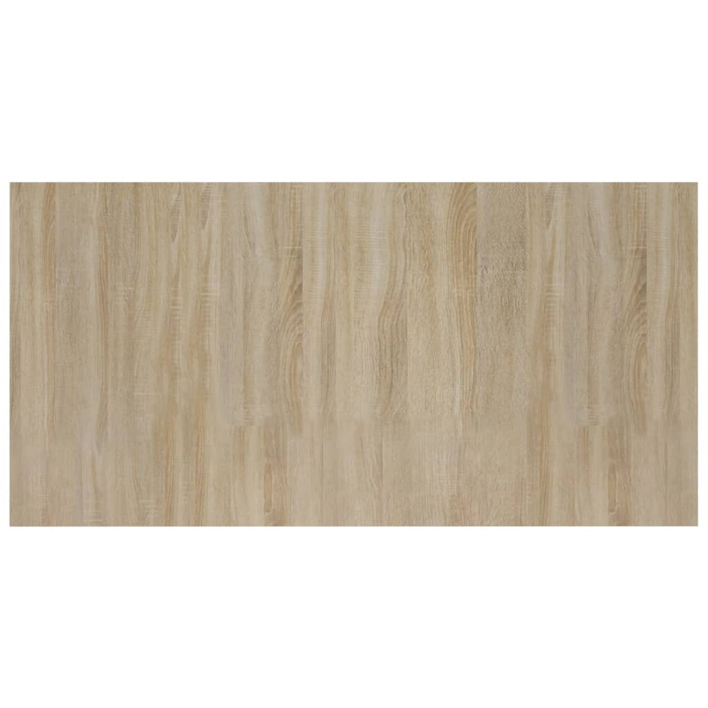 vidaXL Cabecero de cama madera contrachapada Sonoma 160x1,5x80 cm