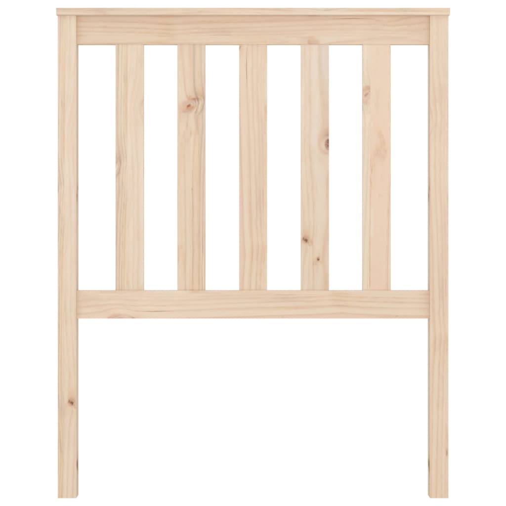 vidaXL Cabecero de cama madera maciza de pino 81x6x101 cm