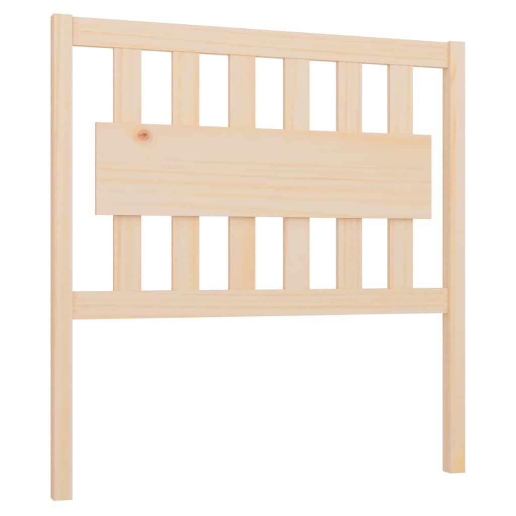 vidaXL Cabecero de cama madera maciza de pino 95,5x4x100 cm