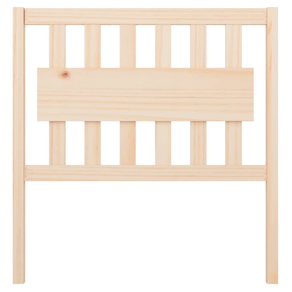 vidaXL Cabecero de cama madera maciza de pino 95,5x4x100 cm