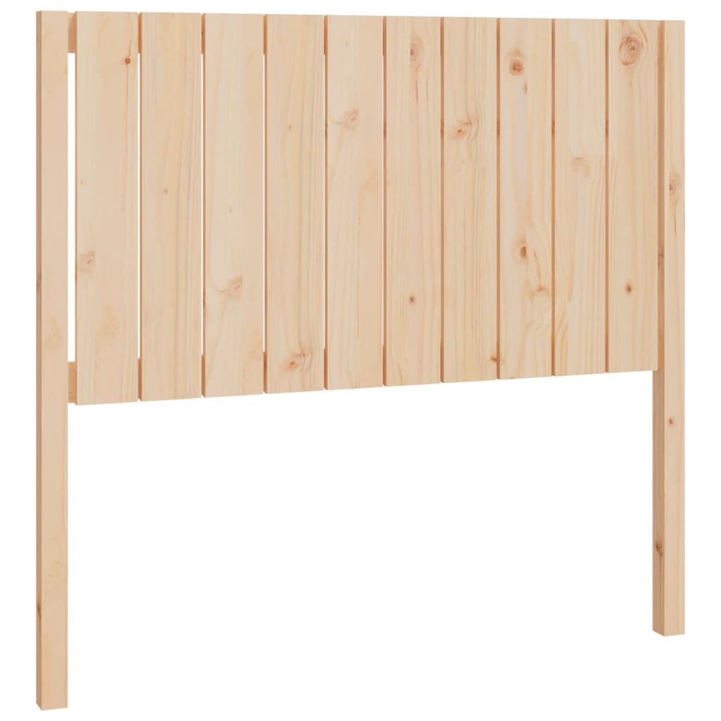 vidaXL Cabecero de cama madera maciza de pino 105,5x4x100 cm