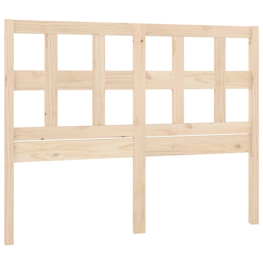 vidaXL Cabecero de cama madera maciza de pino 185,5x4x100 cm