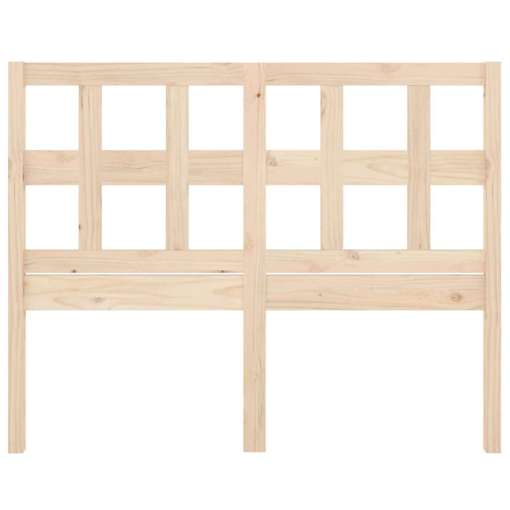 vidaXL Cabecero de cama madera maciza de pino 185,5x4x100 cm