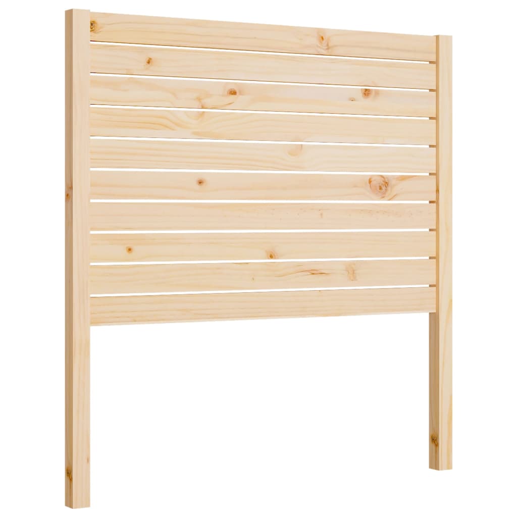 vidaXL Cabecero de cama madera maciza de pino 81x4x100 cm