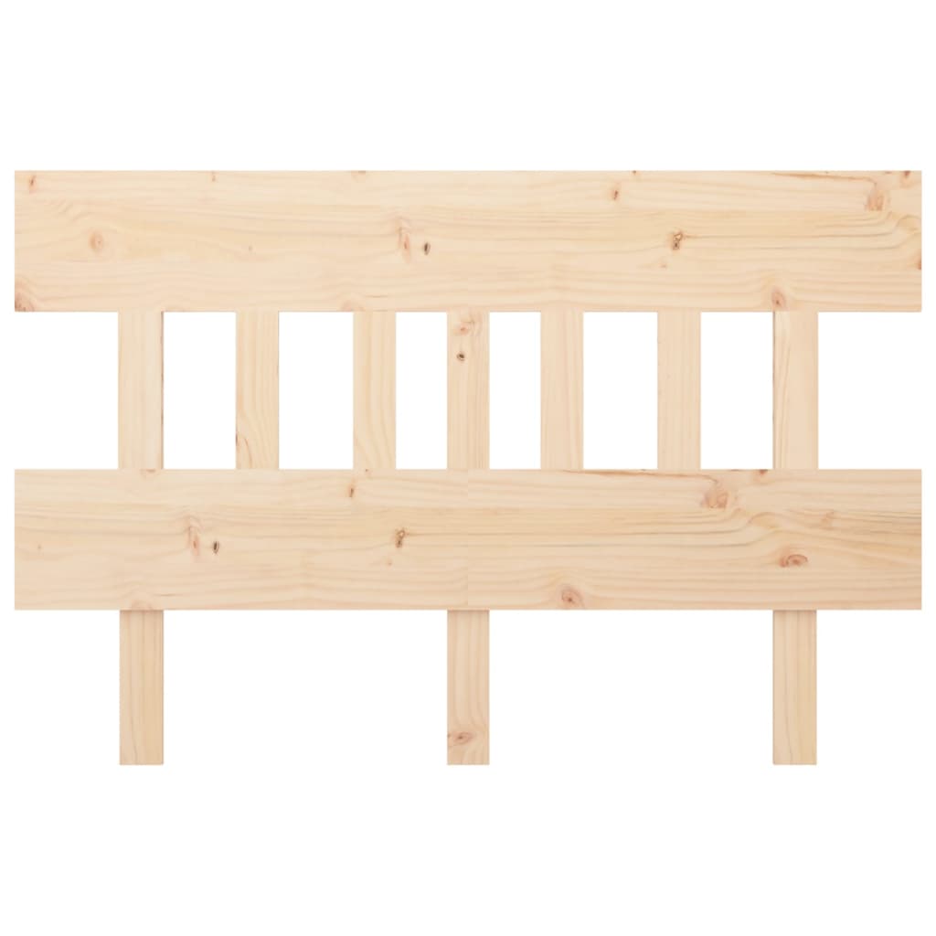 vidaXL Cabecero de cama madera maciza de pino 183,5x3x81 cm