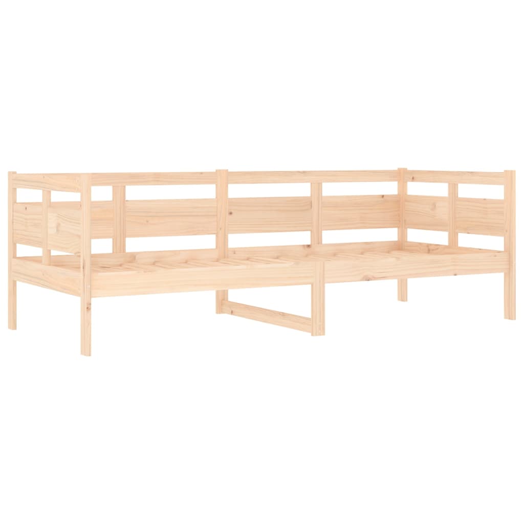 vidaXL Sofá cama madera maciza de pino 80x200 cm