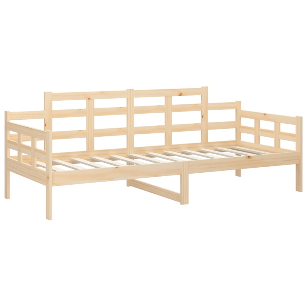 vidaXL Sofá cama madera maciza de pino 80x200 cm