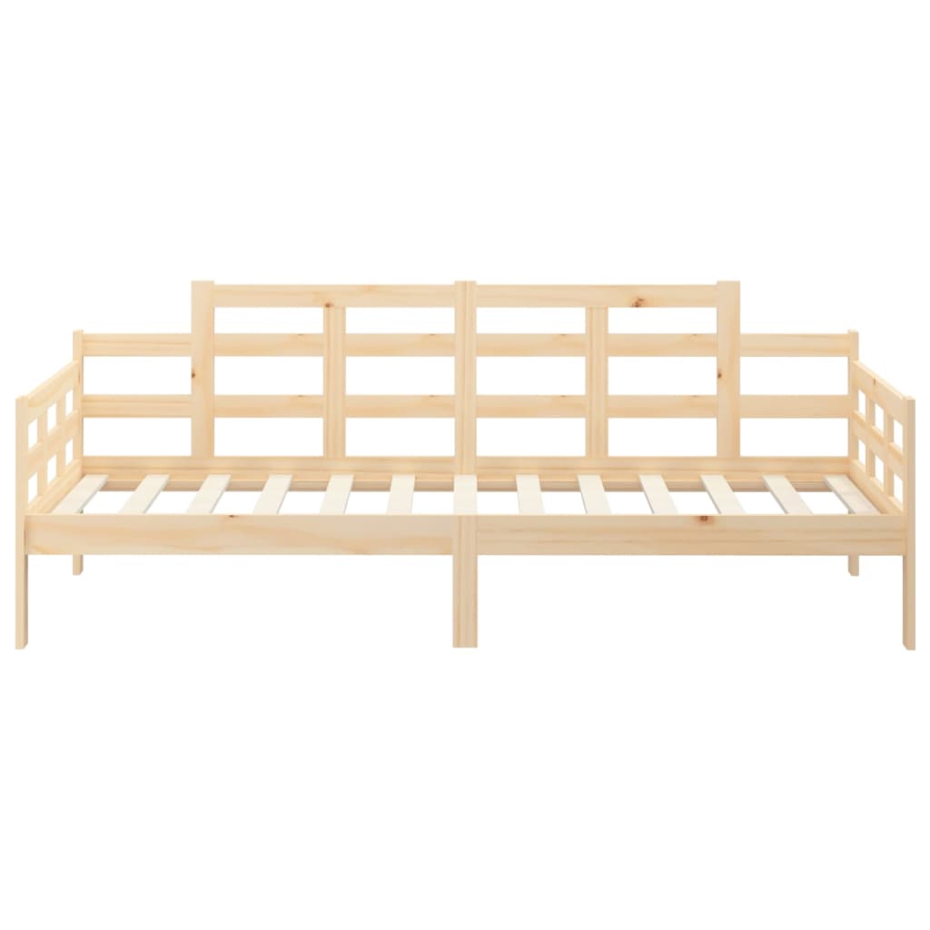 vidaXL Sofá cama madera maciza de pino 80x200 cm