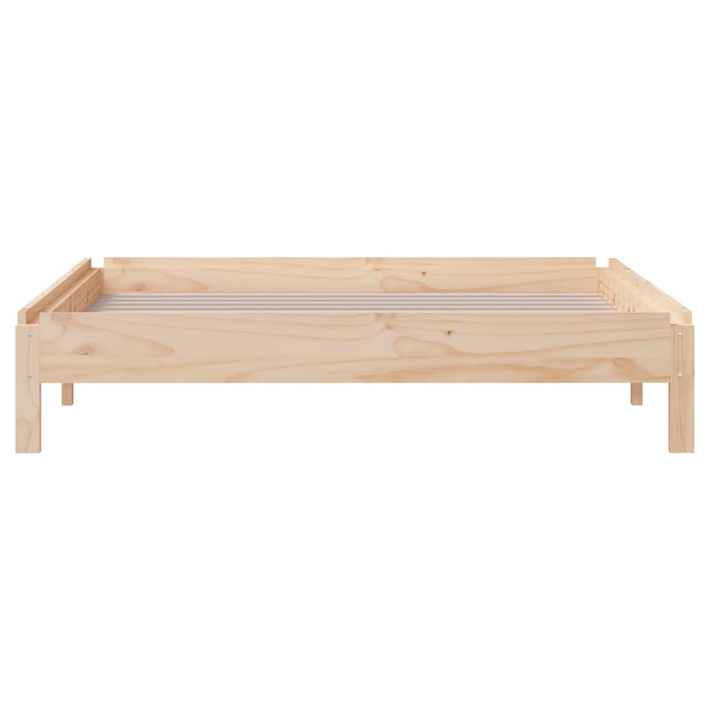 vidaXL Cama apilable de madera pino maciza 100x200 cm