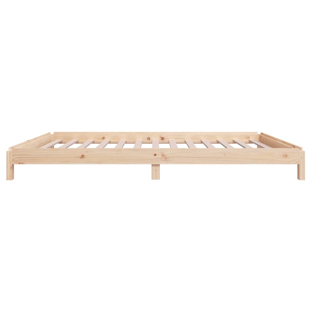 vidaXL Cama apilable de madera pino maciza 100x200 cm