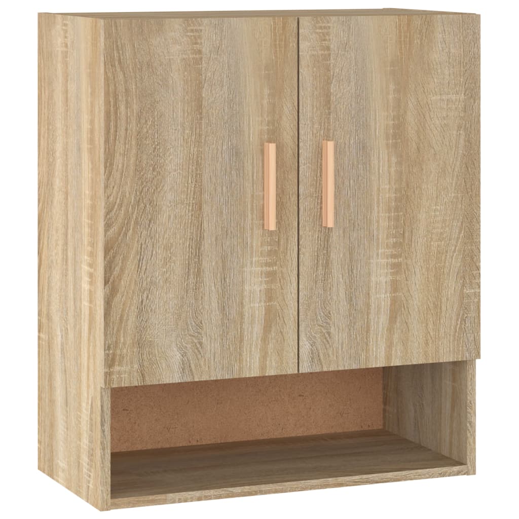 vidaXL Armario de pared madera contrachapada roble sonoma 60x31x70 cm