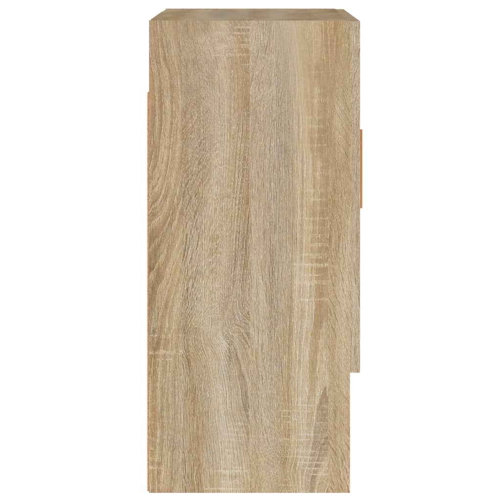 vidaXL Armario de pared madera contrachapada roble sonoma 60x31x70 cm