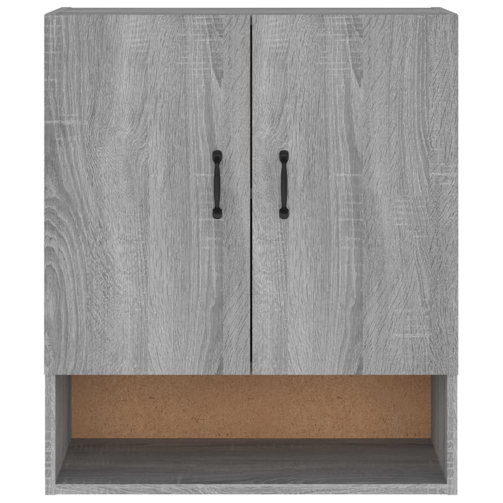 vidaXL Armario de pared madera contrachapada gris Sonoma 60x31x70 cm