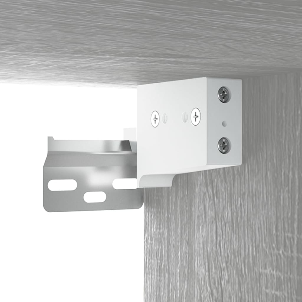 vidaXL Armario de pared madera contrachapada gris Sonoma 60x31x70 cm